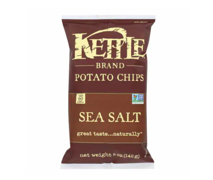 Kettle Potato Chip Seasalt 148G
