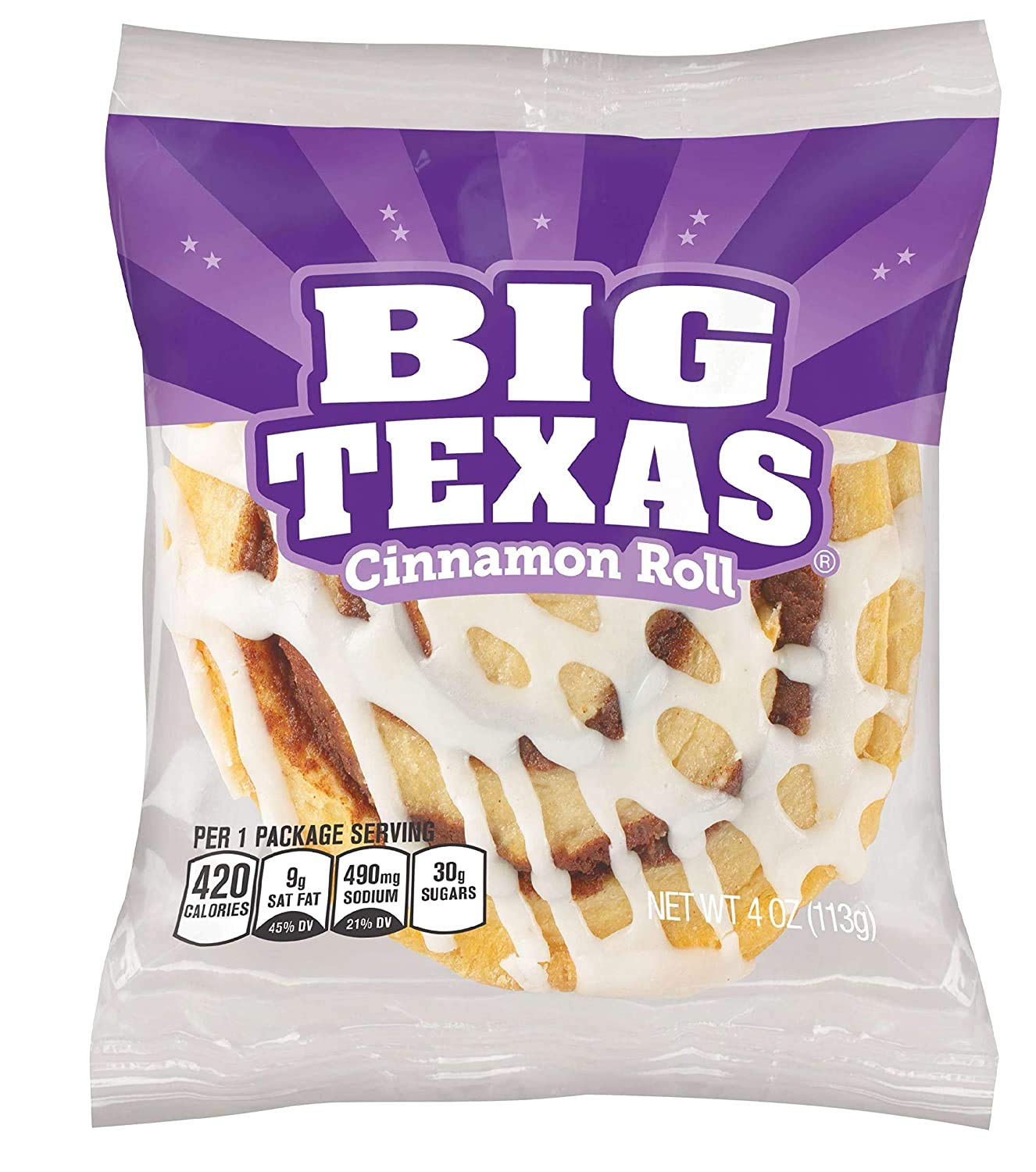 Cloverhill Big Texas Cinnamon 113G