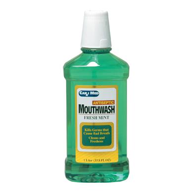 Carimed Antiseptic Fresh Mint Mouth Wash 1L