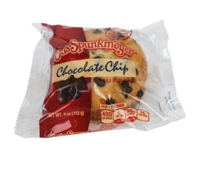 Otis Spunkmayer Chocolate Chip Muffin 64G