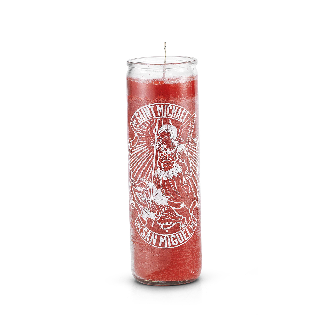 St. Michael Candles Red (Each)