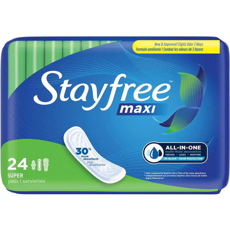 Stayfree Maxi Super 24X (Each)