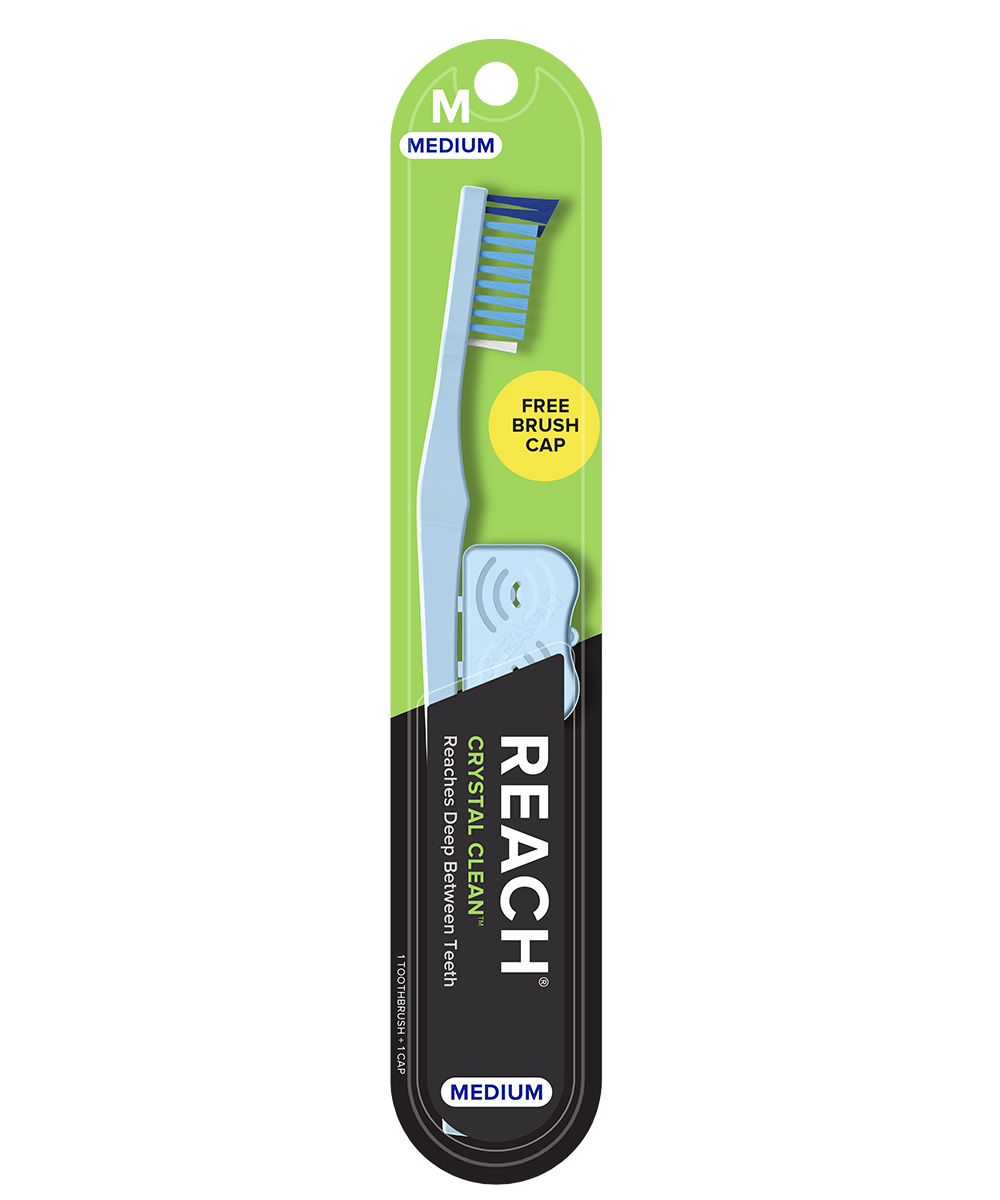 Reach Crystal Clean Medium Toothbrush (Each)
