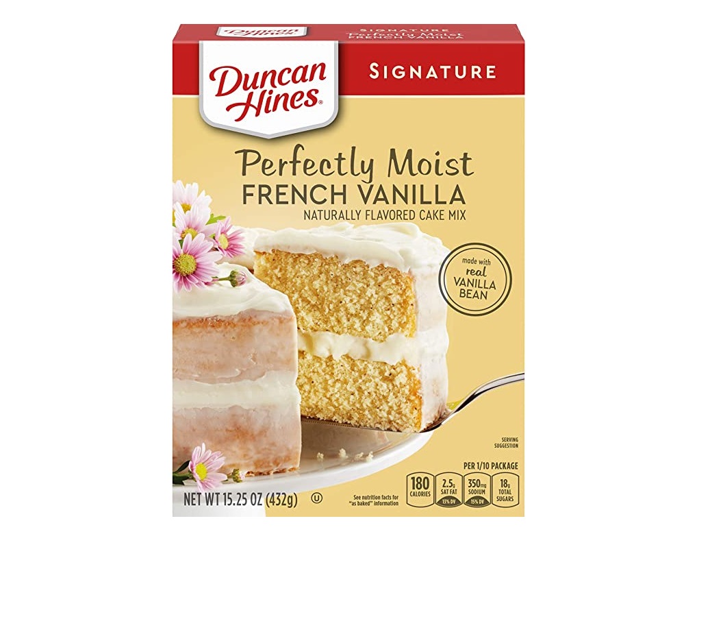 Duncan Hines French Vanila Cake Mix 432G