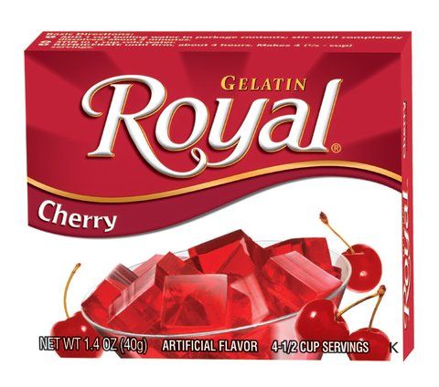 Royal Cherry Gelatin 80G