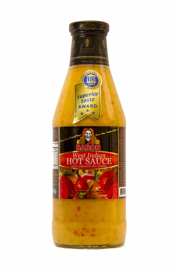 Baron West Indian Hot Sauce 794ML