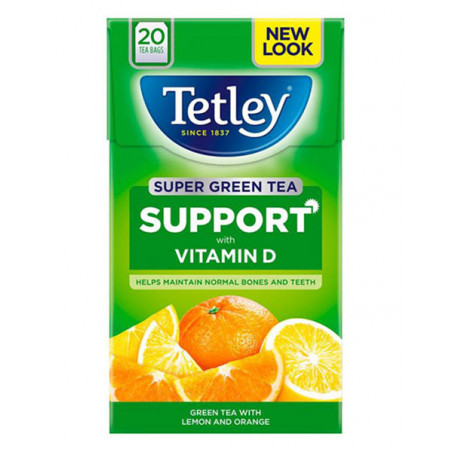 Tetley Super Tea Support W/V/D 20X (Each)