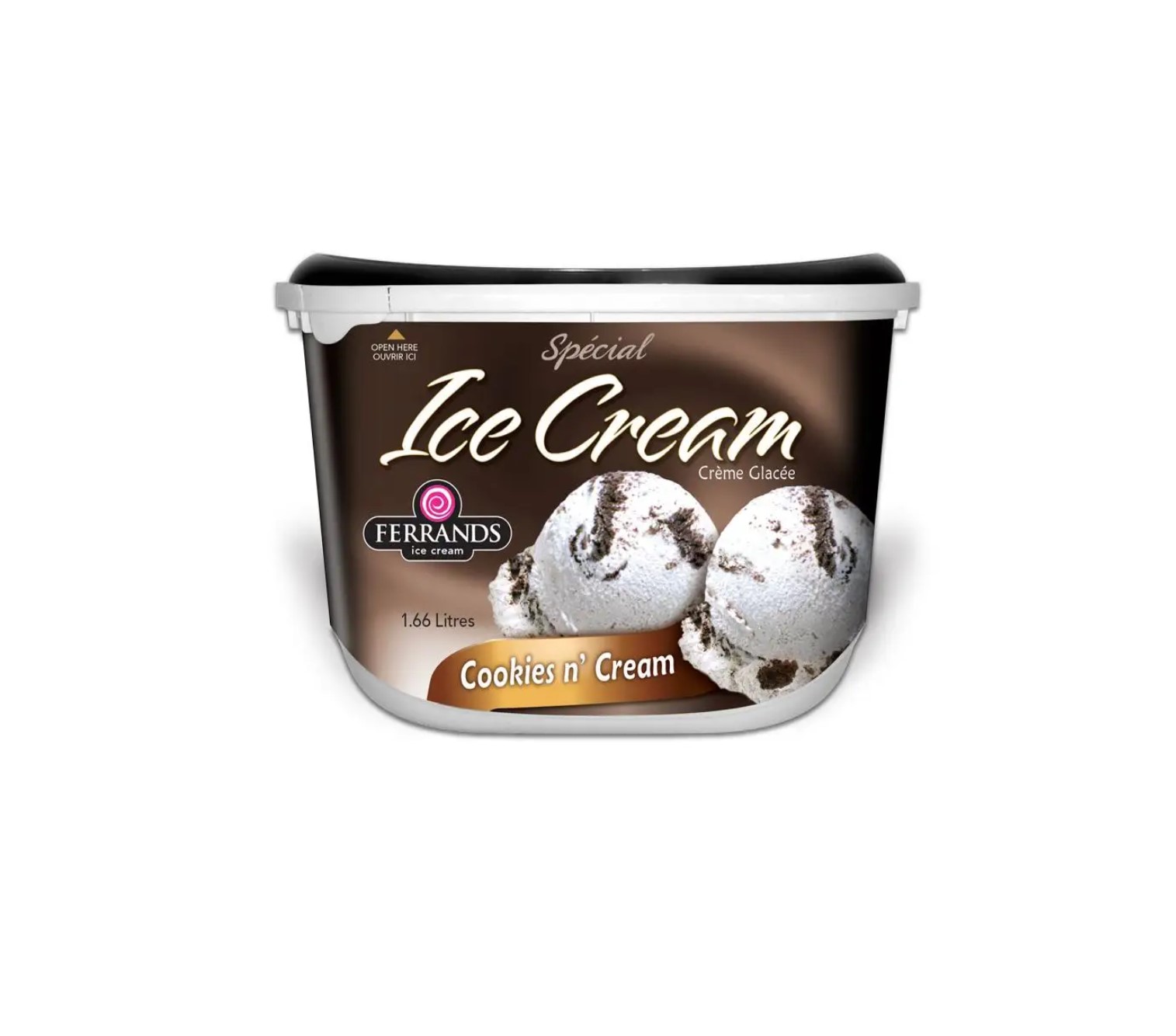 Ferrands Cookie N Cream Ice Cream 473ML