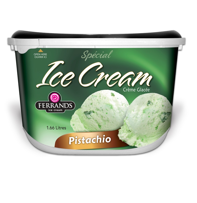 Ferrands Pistachio Nut Ice Cream 1.66L