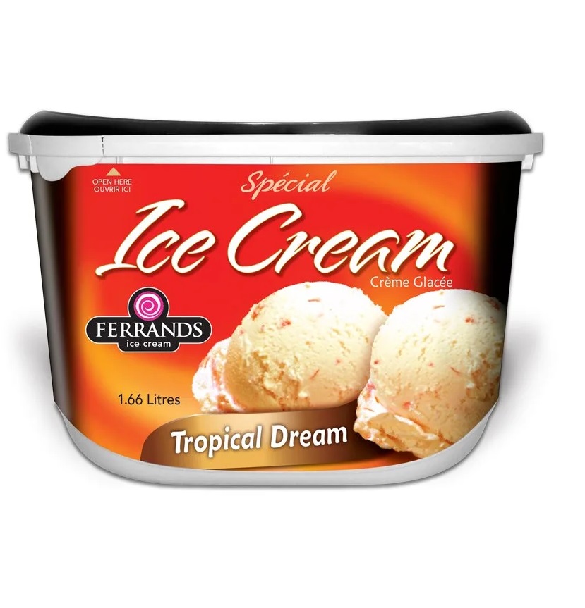 Ferrands Tropical Dream Ice Cream 1.66L
