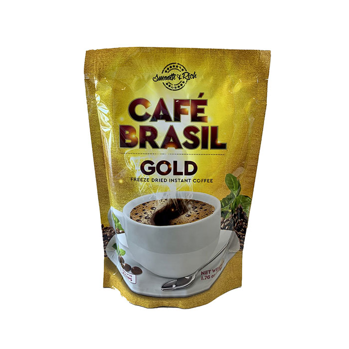 Cafe Brasil Gld Coff Pouch 50G