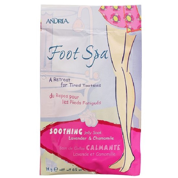 Andrea Foot Spa Soothing Jelly Soak 14G