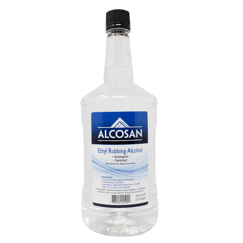Alcosan Ethyl Rubbing Alcohol 1.75L