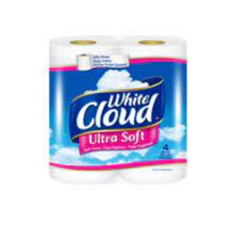 White Cloud Bathroom Tissue 315 Sheet 4X (Each)