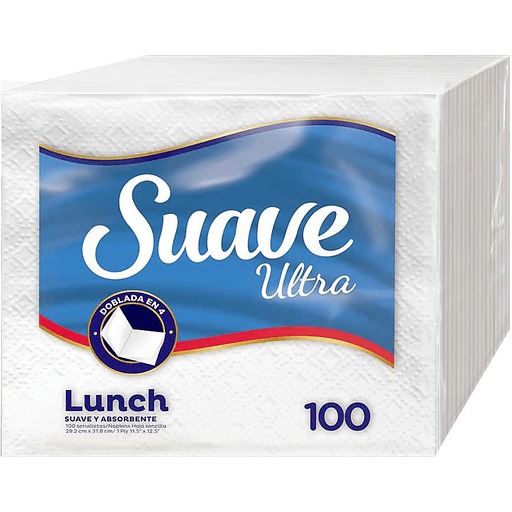 Suave Ultra Lunch Napkins 100 Sheet (Each)