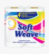 Soft Weave Bathroom Tissue 4X (Each)