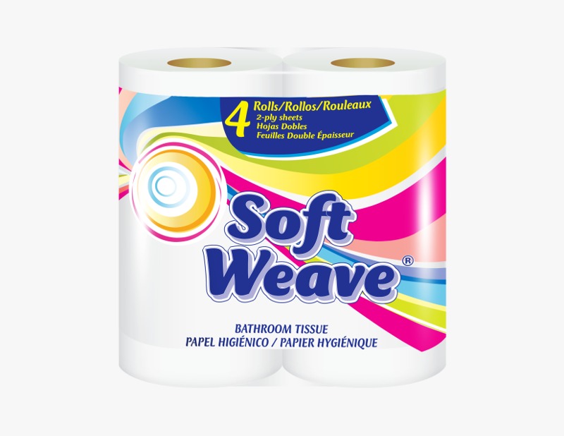 Soft Weave Bathroom Tissue 4X (Each)