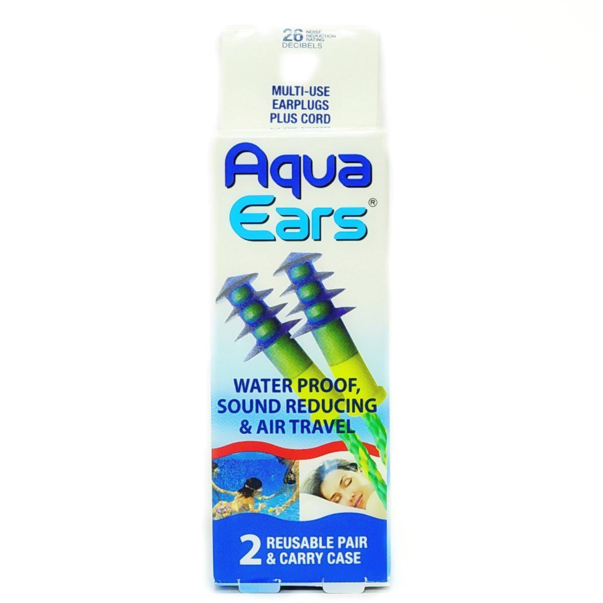 Aquaears Swim Plugs 2Pr Corded (Each)