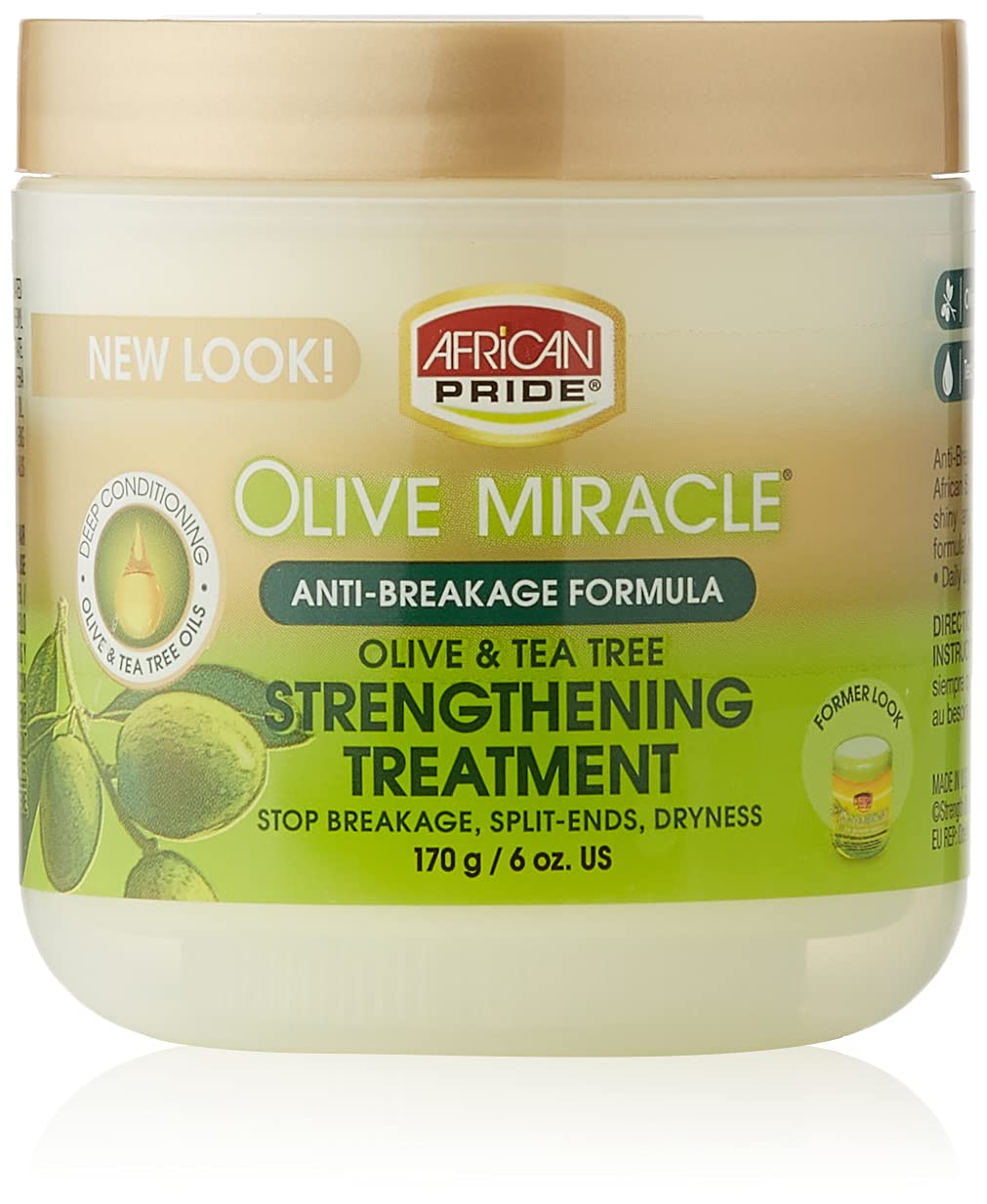 African Pride Olive Miracle Cream 170G
