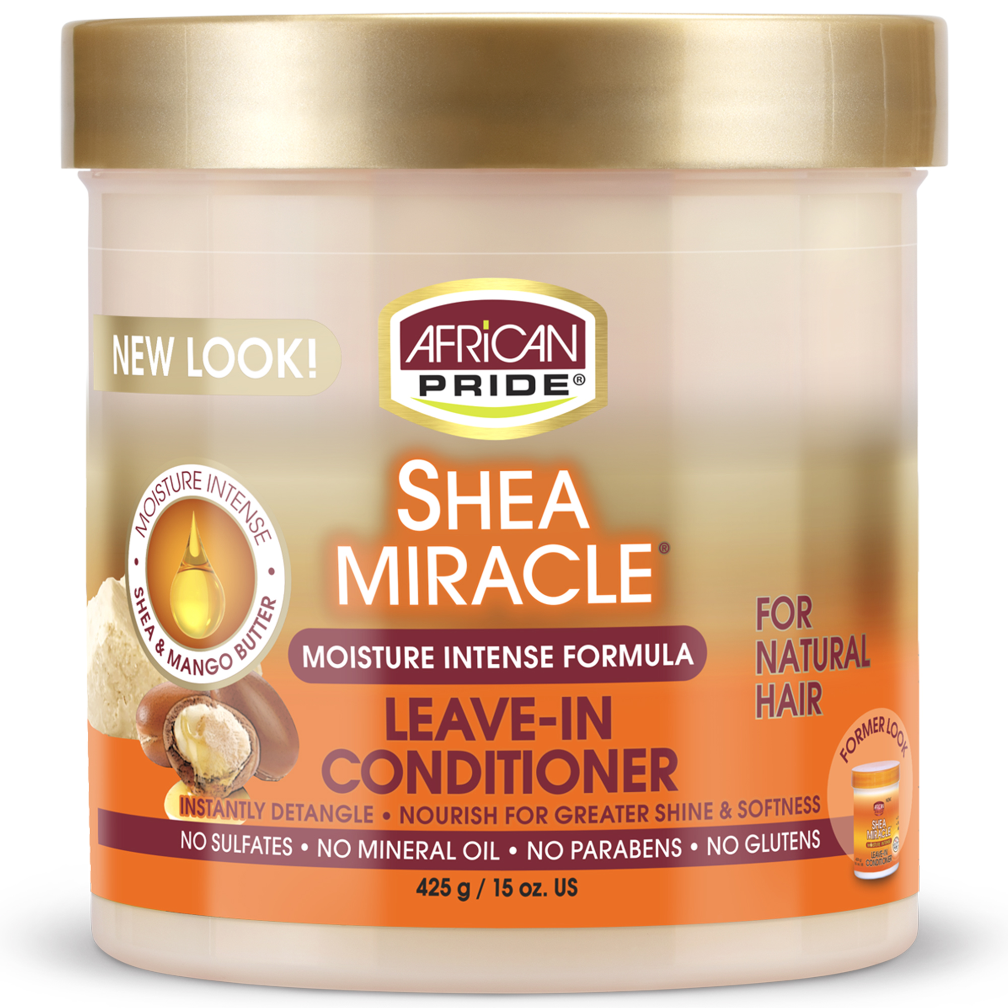 African Pride Shea Butter Leave In Deep Conditioner 444ML