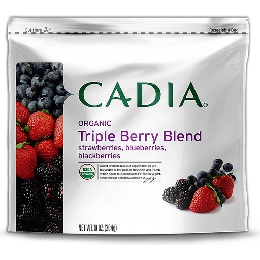 Cadia Fruit Blend Triple Organic 284G