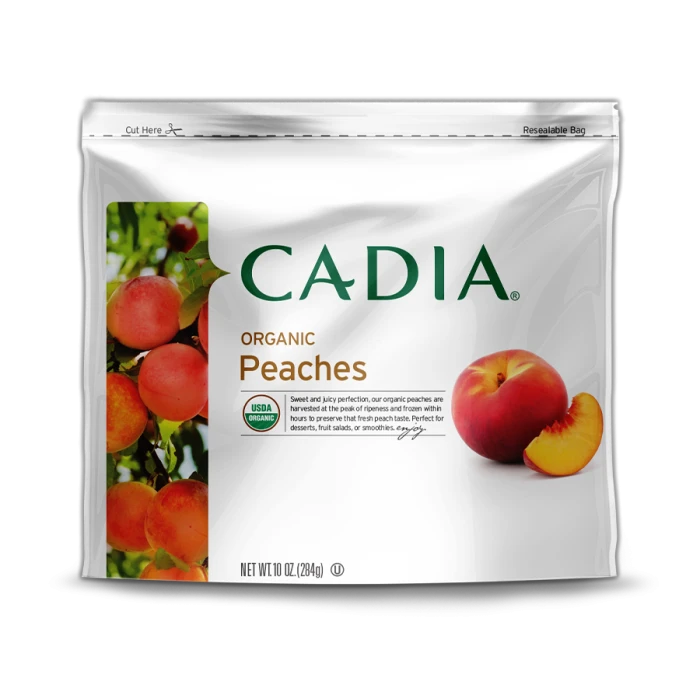 Cadia Fruit Peach Organic 284G