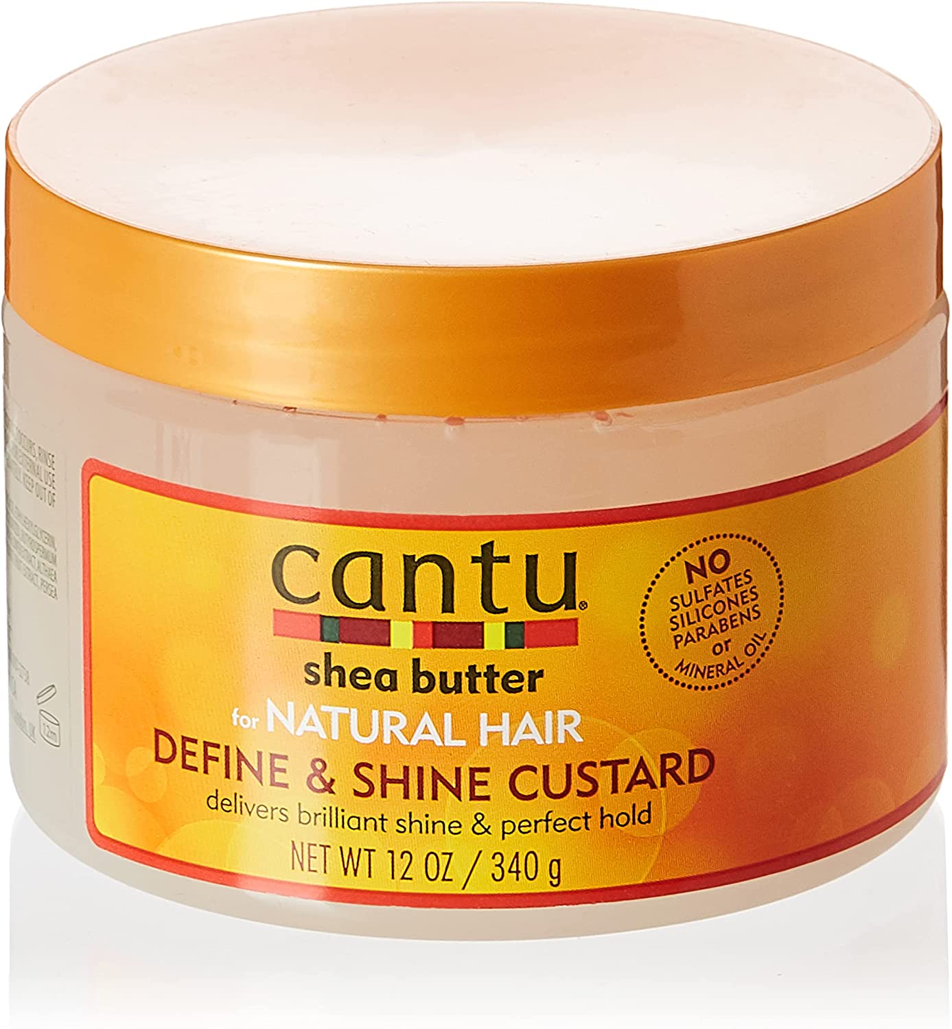 Cantu Shea Butter Natural Deep Shine Custard 340G