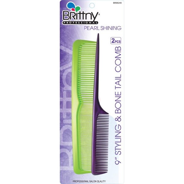 Brittny Comb Combo 9In Bone Tail (Each)