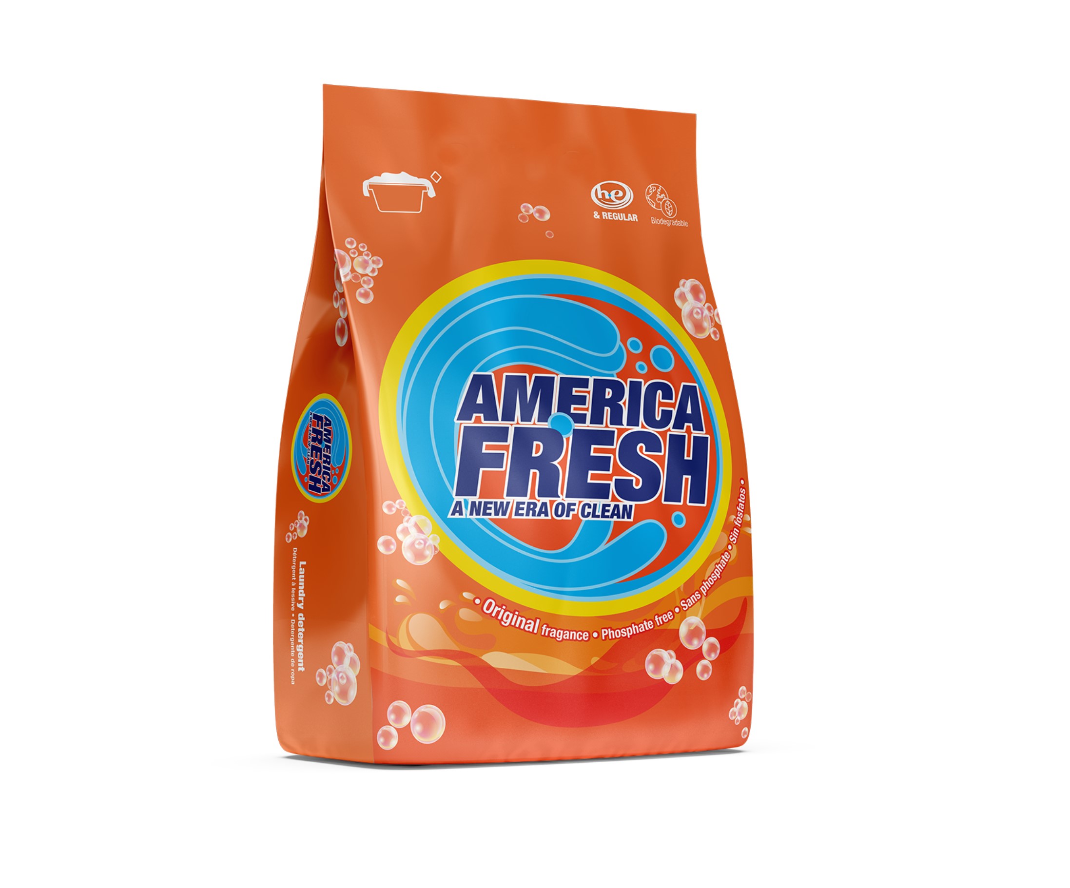 American Fresh Soap Powder Original 1KG