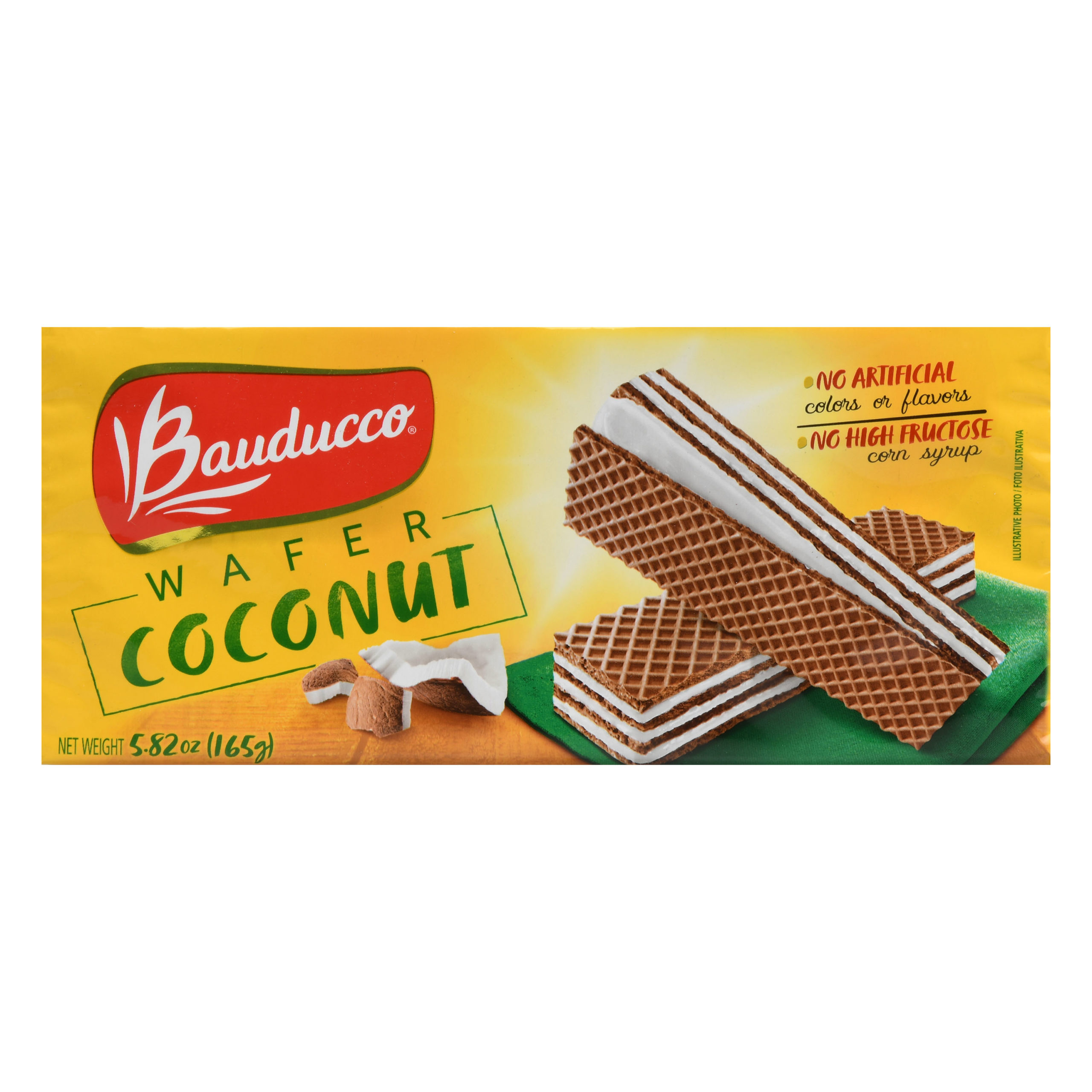 Bauducco Wafer Coconut 165G