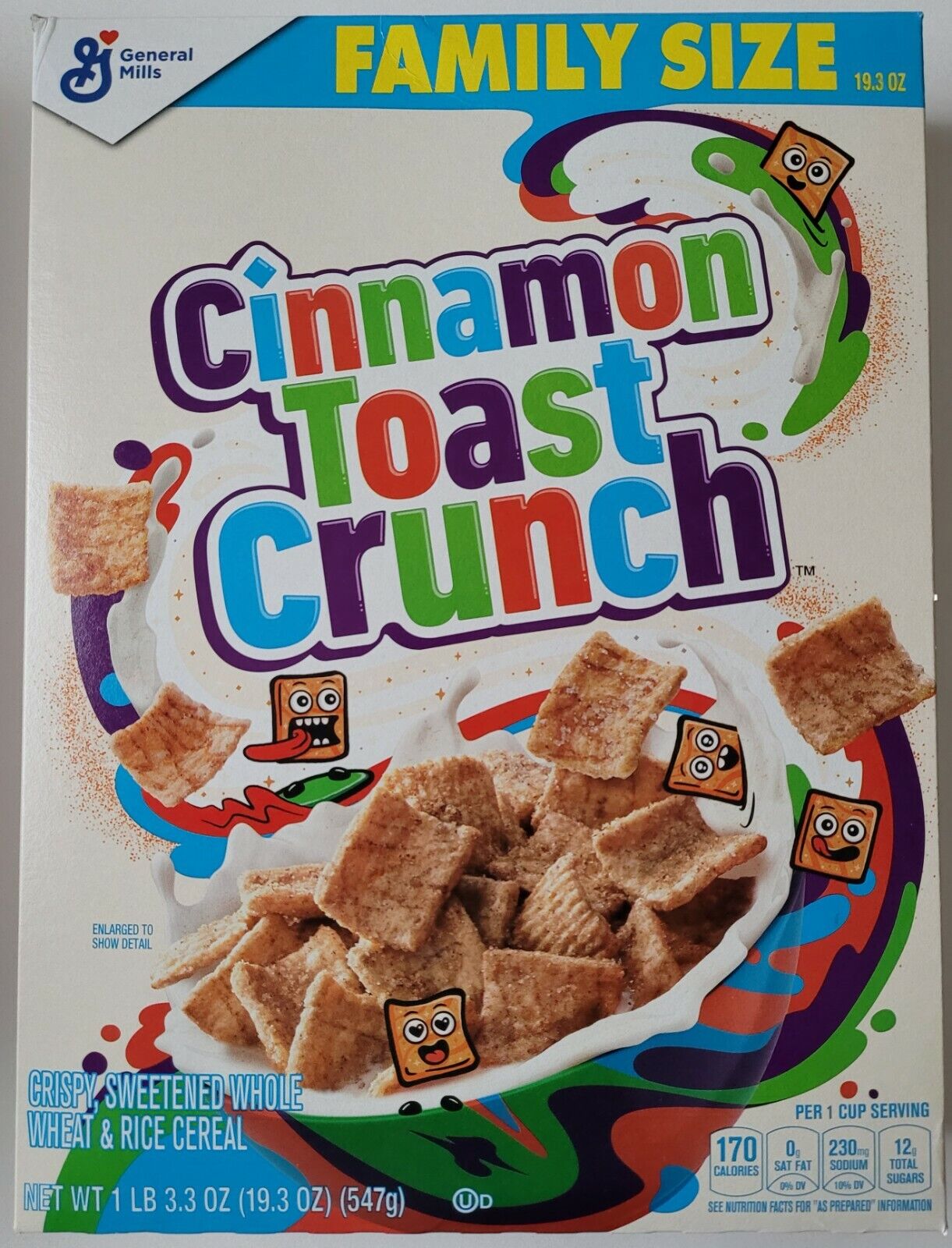 General Mills Cinnamon Toast Crunch 527G