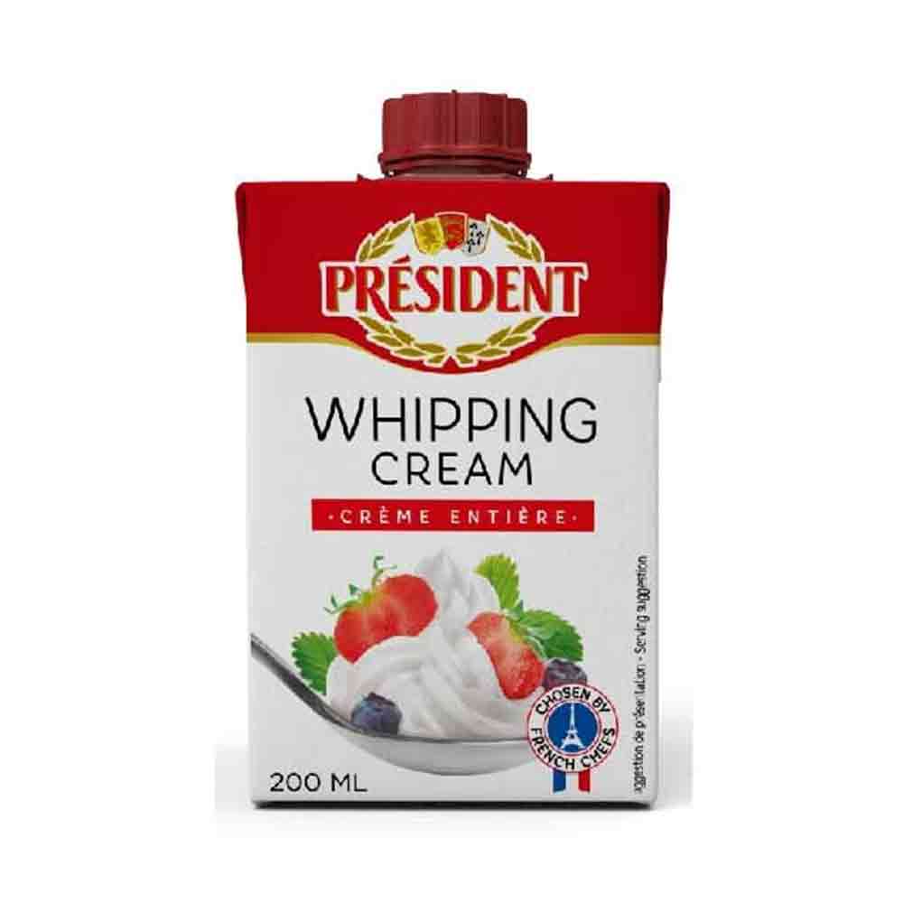 President Whipping Cream 200ML