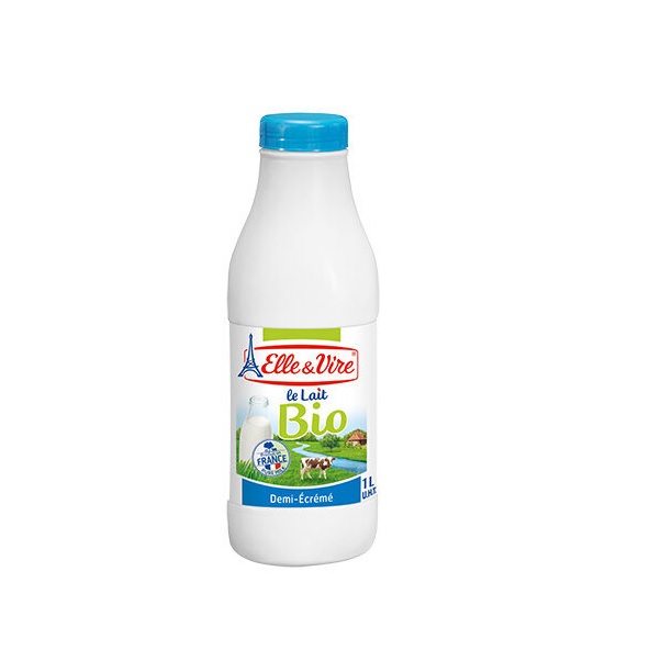 Elle & Vire Original Skimmed Milk Uht 1L