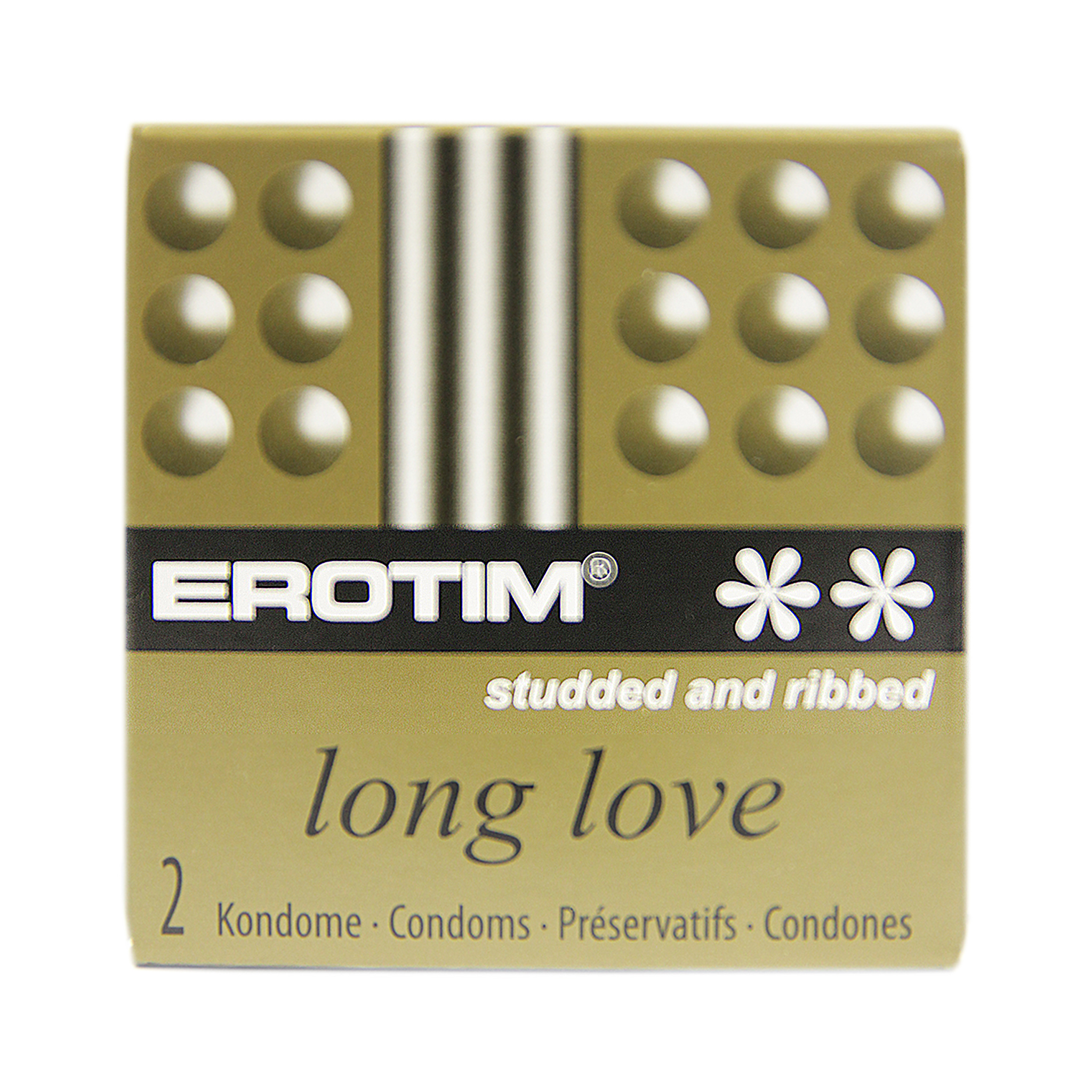 Long Love Erotim Ribbed 2X (Each)