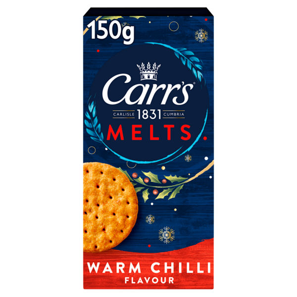 Carrs Melts Warm Chili 150G