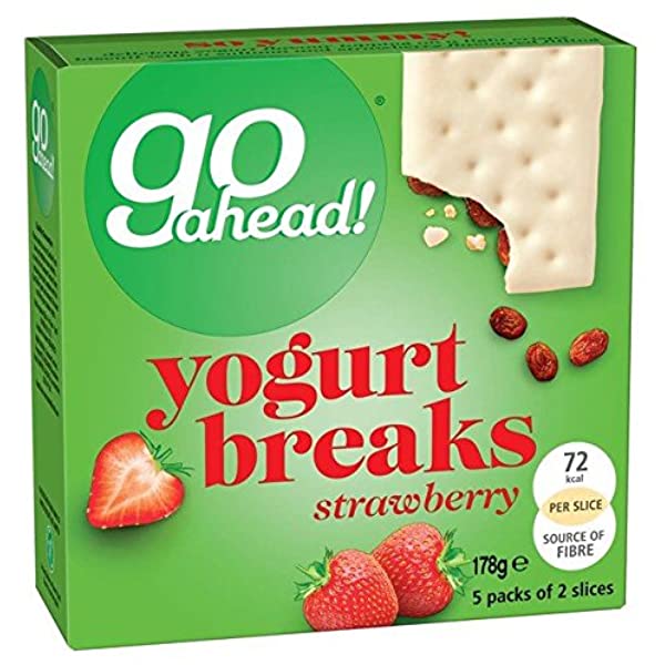 Go Ahead Strawberry Yogurt Breaks 177.5G