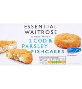 Waitrose Cod Parsley Fish Cakes 230G