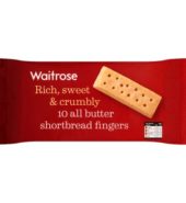 Waitrose Shortbread Fingers 200G