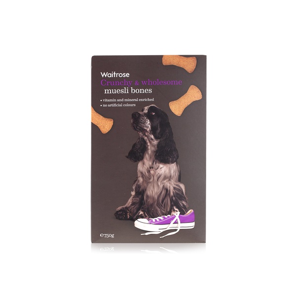 Waitrose Muesli Biscuit Bones Dogs 750G