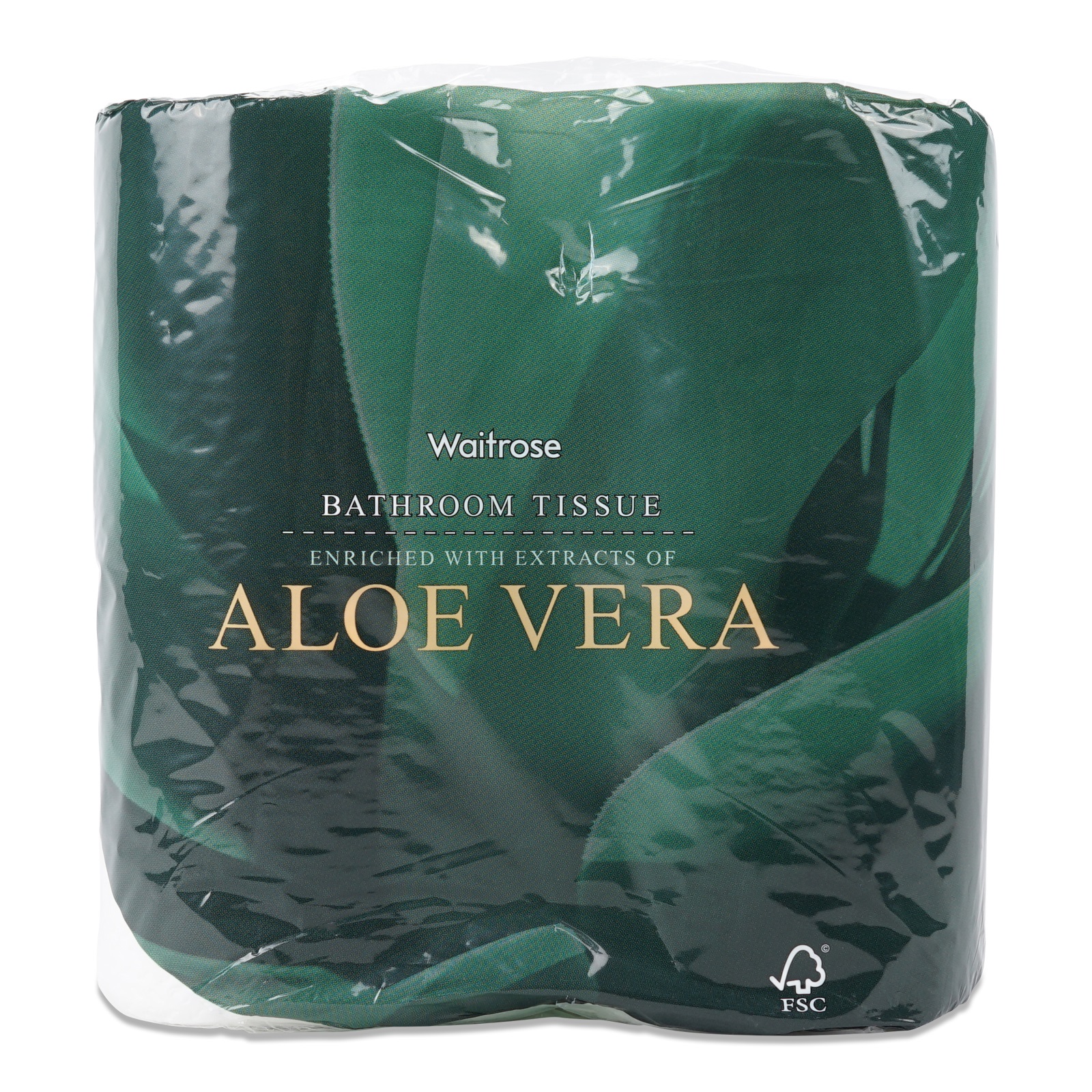 Waitrose Bathroom Tissue Aloe Vera 4X (Each)