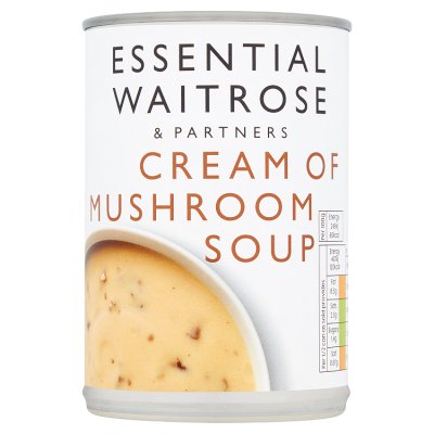 Waitrose Soup Cream Of Mushroom 400G
