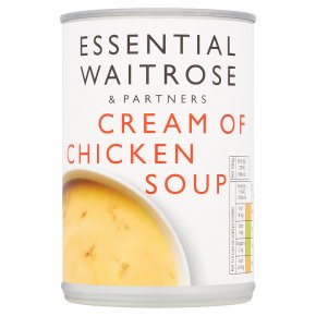 Waitrose Soup Cream Of Chicken 400G