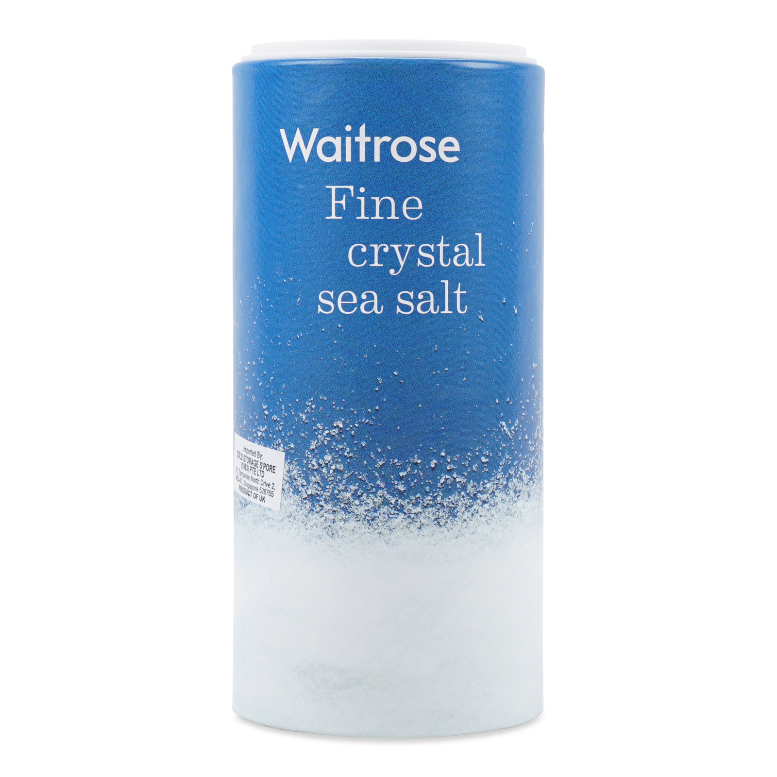 Waitrose Sea Salt Crystals Fine 350G