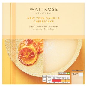 Waitrose Frozen New York Cheesecake 490G