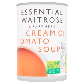 Waitrose Cream Of Tomato Soup 400G