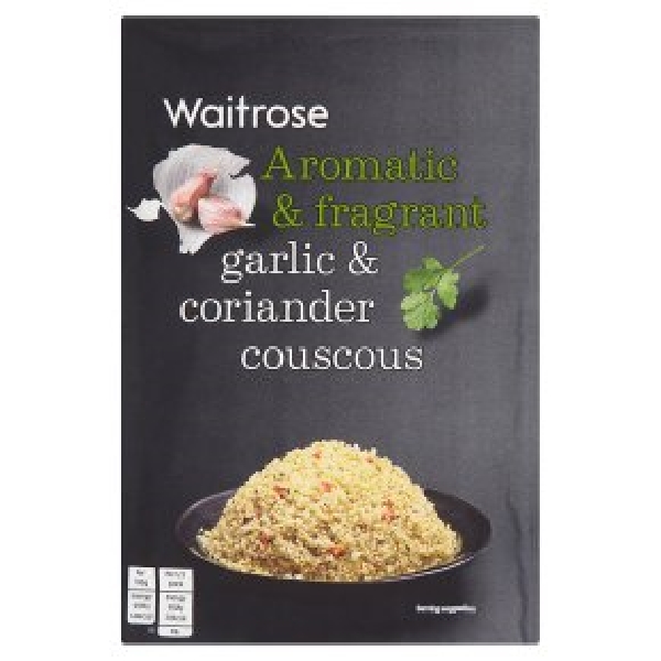 Waitrose Couscous Garlic Coriand 110G