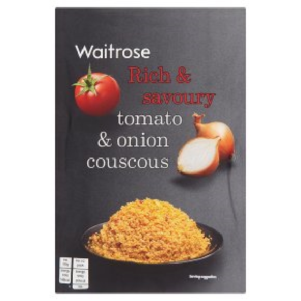 Waitrose Couscous Tomato Onion 110G