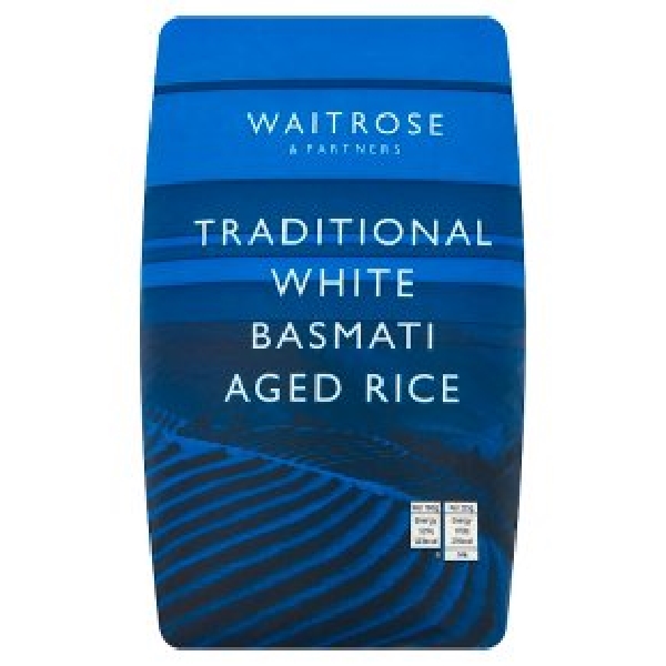 Waitrose Rice Basmati 1Kg