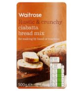 Waitrose Ciabatta Bread Mix 500G