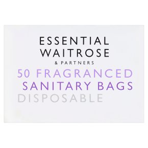 Waitrose Sanitary Dispose Bag 50X (Each)